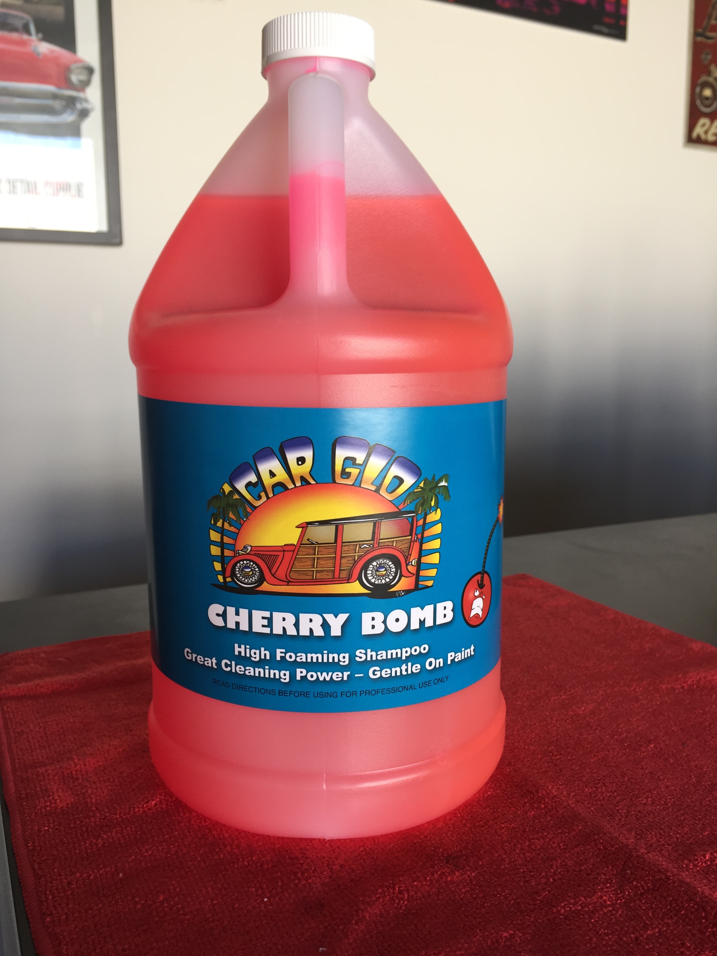 Cherry Bomb Hand Cleaner, 8-oz.
